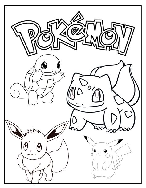 pokemon coloring pages free printable|Pokemon Coloring Pages (43 Free Printables)